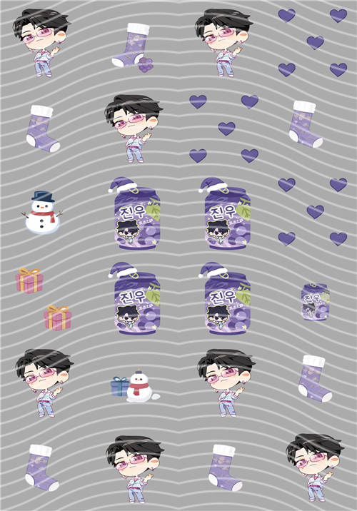 A5 kiss cut- 3706